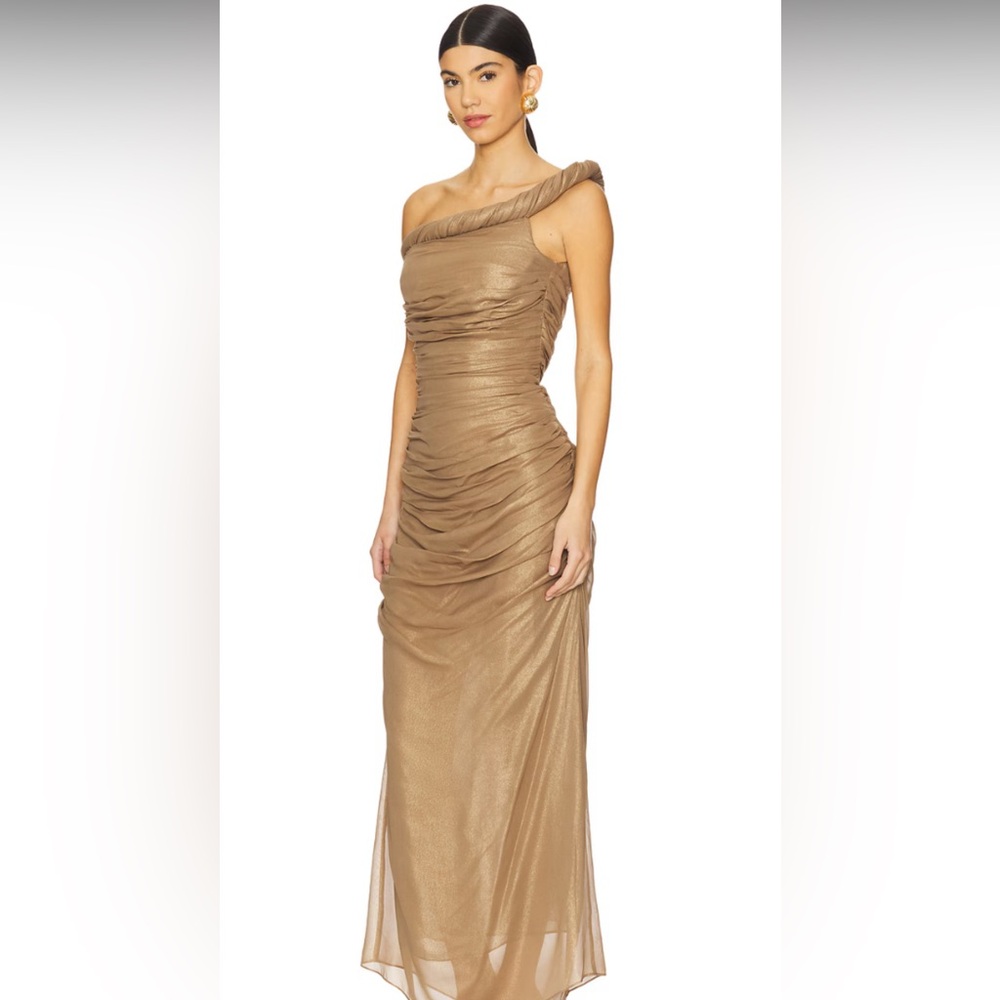 New with Tags Cult Gaia Jess Dress in Tierra Gold Long Dress